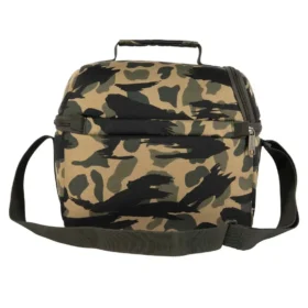 Bolsa térmica para el almuerzo con dos compartimentos y capacidad para 12 latas