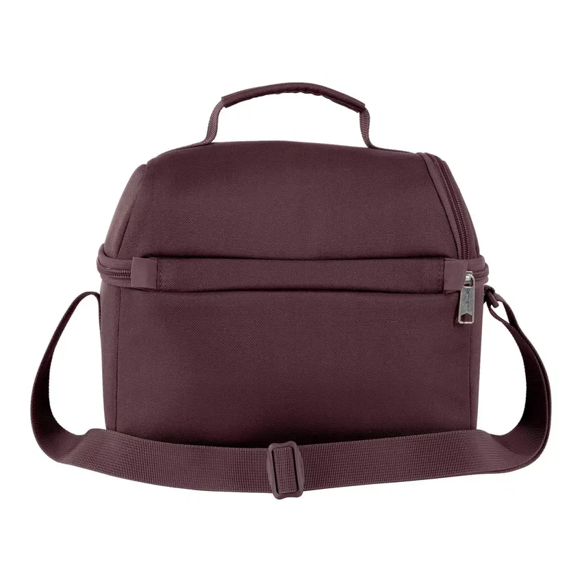 Bolsa térmica para el almuerzo con dos compartimentos y capacidad para 12 latas