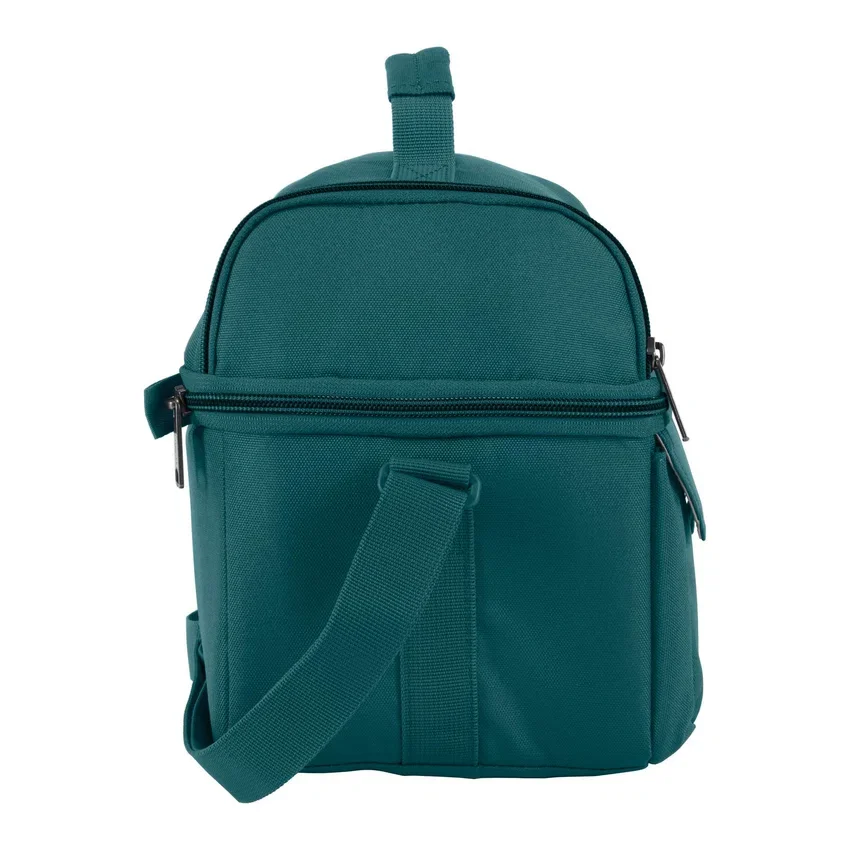 Bolsa térmica para el almuerzo con dos compartimentos y capacidad para 12 latas
