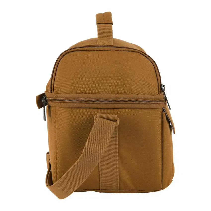 Bolsa térmica para el almuerzo con dos compartimentos y capacidad para 12 latas