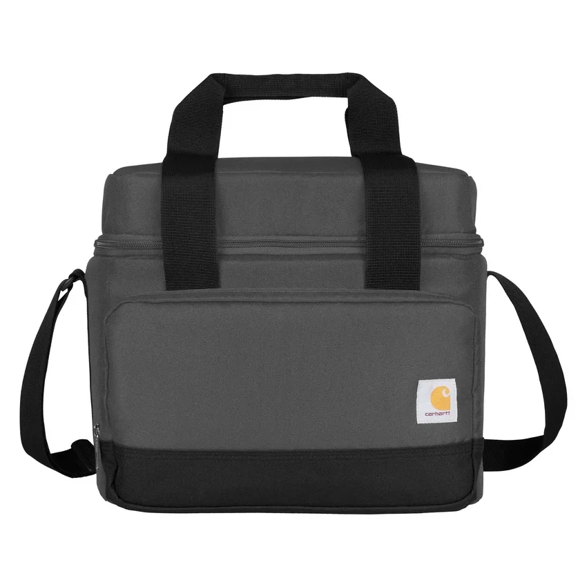 Bolsa térmica portátil con aislamiento para 24 latas y dos compartimentos