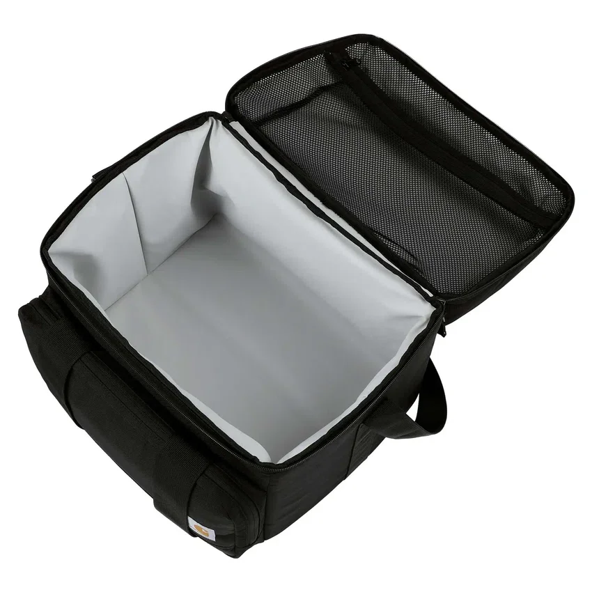 Bolsa térmica portátil con aislamiento para 24 latas y dos compartimentos