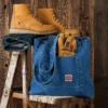 Bolsos tote de denim de 18 L