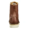 Bota de trabajo impermeable de 8" con puntera de acero y suela en cuña