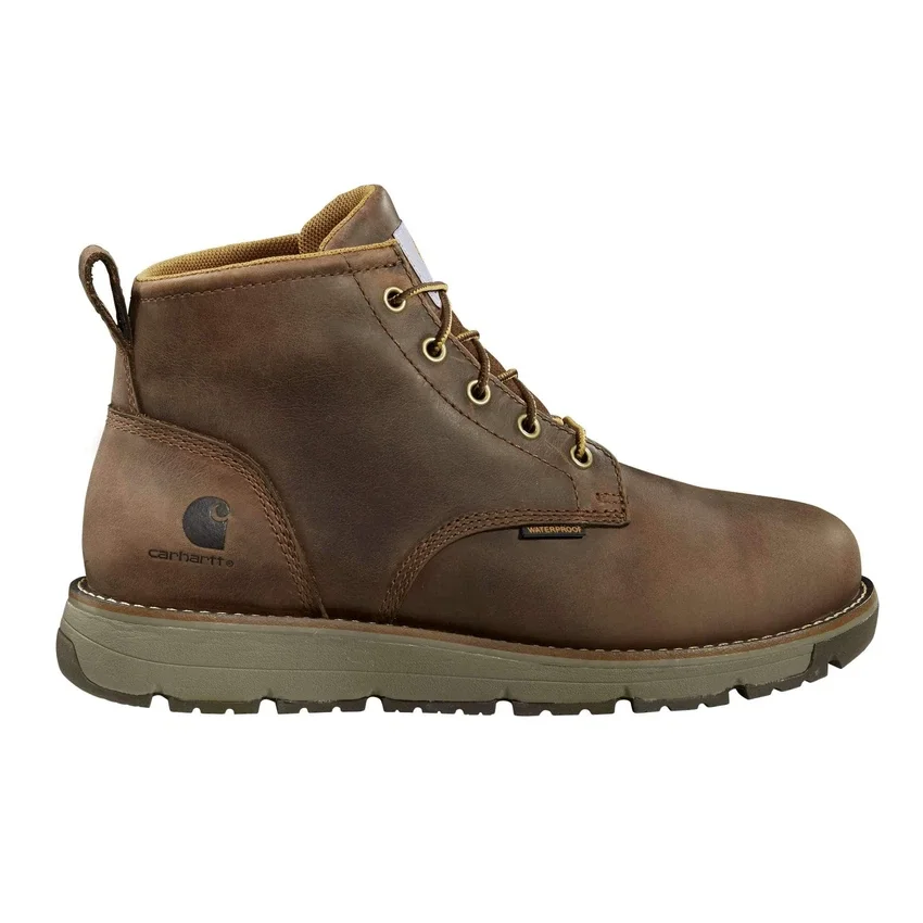 Botas con cuña y puntera de acero impermeable Millbrook