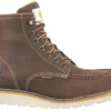 Botas con cuña y puntera de acero impermeables de 6"