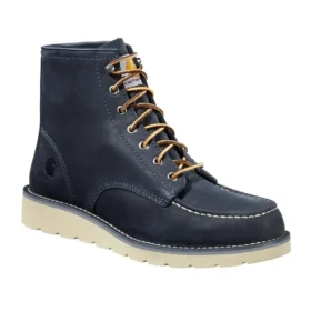 Botas con cuña y puntera Moc de 6"