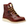 Botas con cuña y puntera Moc de 6"