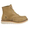 Botas con cuña y puntera Moc de 6"