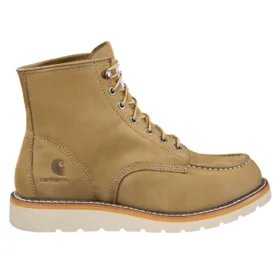 Botas con cuña y puntera Moc de 6"