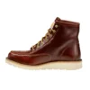 Botas con cuña y puntera Moc de 6"