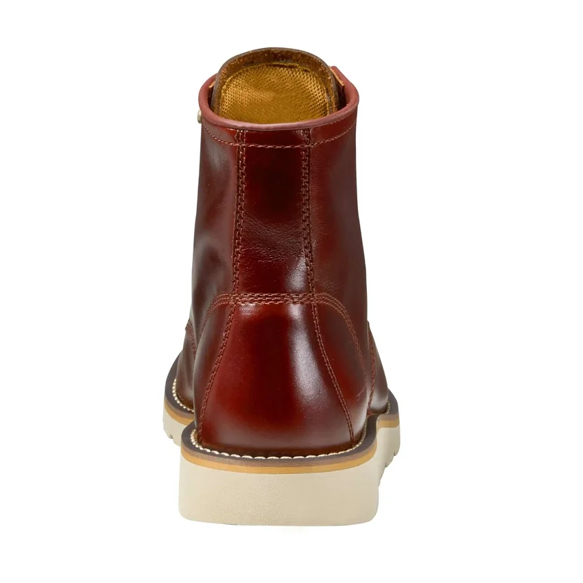 Botas con cuña y puntera Moc de 6"