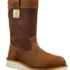 Botas de agua con cuña de 10" y puntera blanda, impermeables