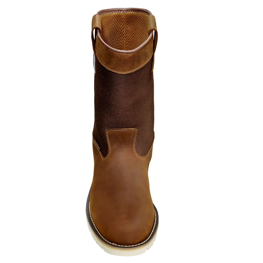 Botas de agua con cuña de 10" y puntera blanda, impermeables