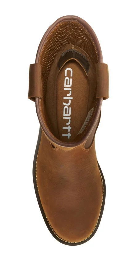 Botas de agua con cuña de 10" y puntera blanda, impermeables