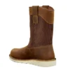 Botas de agua con cuña de 10" y puntera blanda, impermeables
