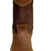 Botas de agua con cuña, puntera de acero e impermeables de 10"