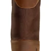 Botas de agua con cuña, puntera de acero e impermeables de 10"