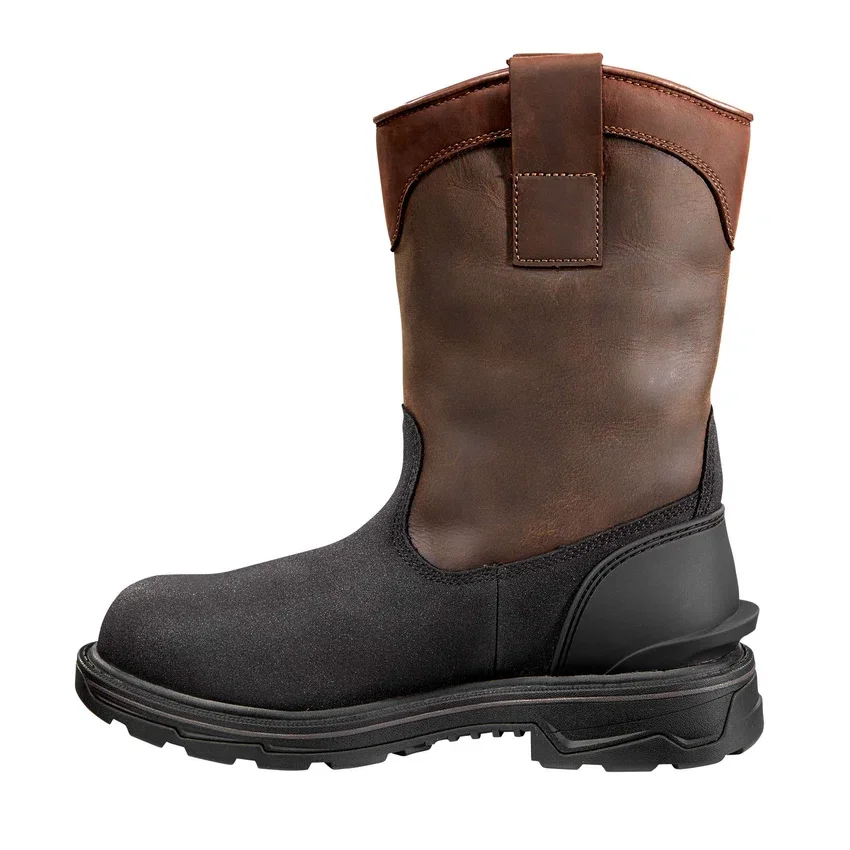 Botas de agua de 11" con puntera de aleación y aislamiento de madera de hierro
