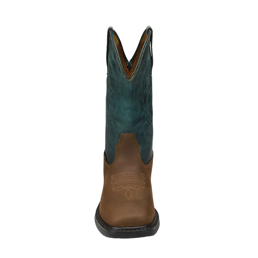 Botas de agua impermeables de puntera cuadrada Montana 11" para mujer