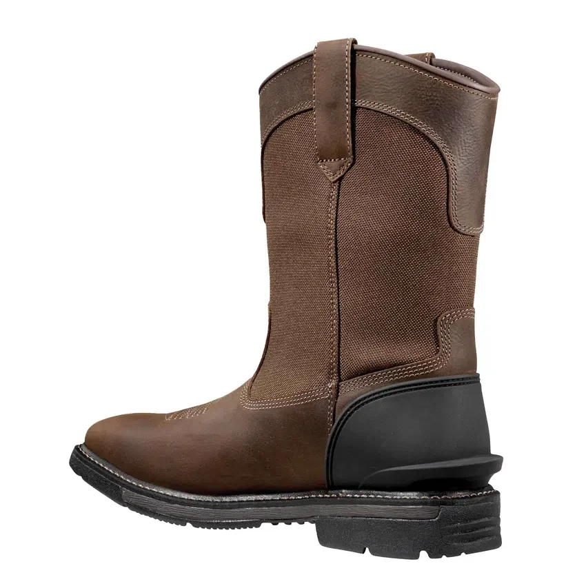 Botas de agua Montana de 11" con puntera cuadrada de acero, resistentes al agua