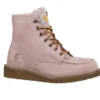 Botas de cuña con puntera mocasin de 6" para mujer