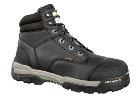 Botas de trabajo Ground Force impermeables de 6" con puntera compuesta