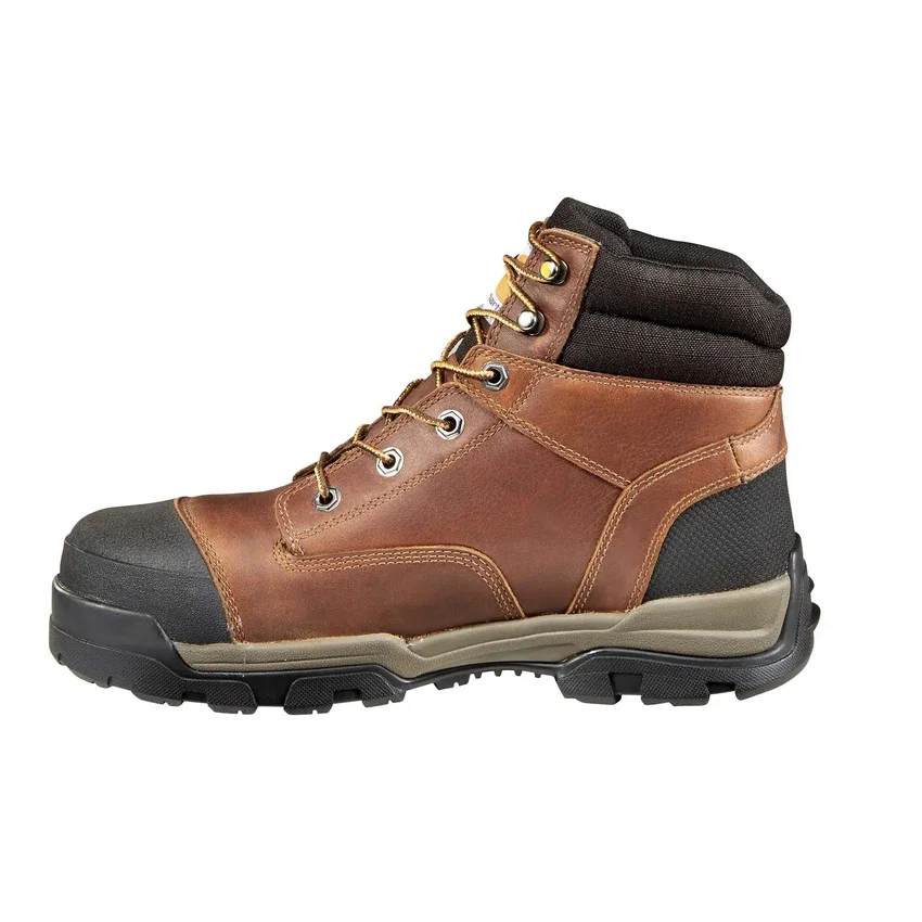 Botas de trabajo Ground Force impermeables de 6" con puntera compuesta
