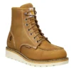 Botas de trabajo impermeables de mujer con puntera de acero y cuña de 6" estilo moc