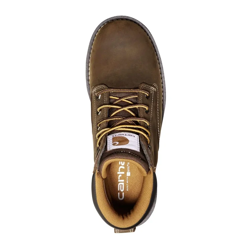 Botas Frontier de 6" para mujer, resistentes al agua y con puntera de acero