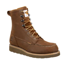 Botas impermeables de 8″ con puntera moc y cuña