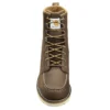 Botas impermeables de 8" con puntera moc y cuña