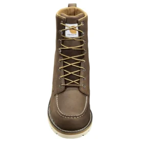 Botas impermeables de 8″ con puntera moc y cuña
