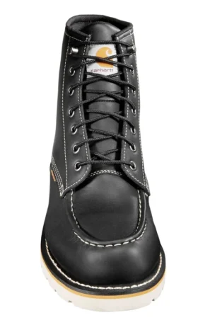 Botas impermeables de cuña con puntera mocasin de 6″