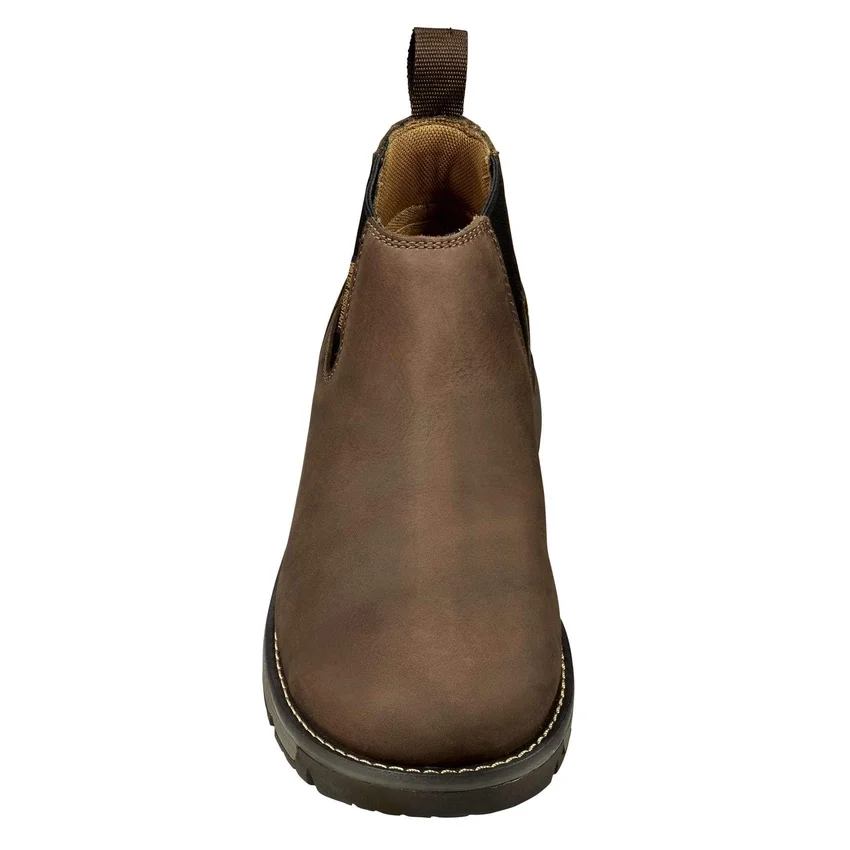 Botas Romeo con cuña de 4" y puntera blanda, resistentes al agua, de Millbrook