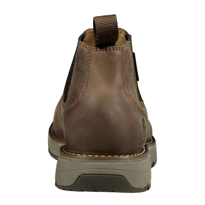 Botas Romeo con cuña de 4" y puntera blanda, resistentes al agua, de Millbrook