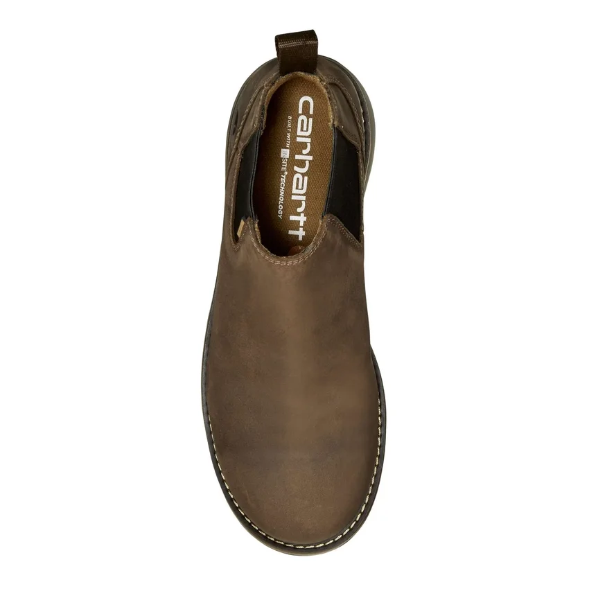 Botas Romeo con cuña de 4" y puntera blanda, resistentes al agua, de Millbrook