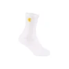 Calcetines de caña media bordados para niños, paquete de 4