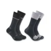 Calcetines de caña media con puntera de acero Carhartt Force®, paquete de 2