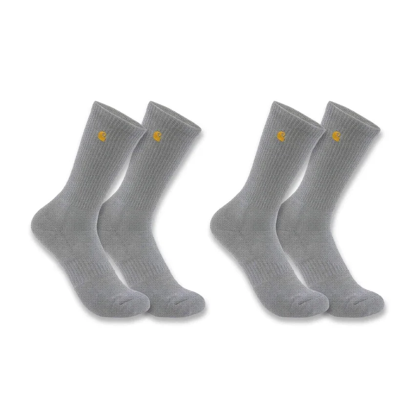 Calcetines de media caña Force, peso medio, paquete de 2