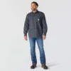 Camisa a cuadros de manguitos largos «Fr Force Sun Defender™» para hombre - Camisas con protección solar