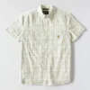 Camisa de cuadros con manguitos cortos y corte holgado «Bozeman» para hombre