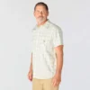 Camisa de cuadros con manguitos cortos y corte holgado «Bozeman» para hombre
