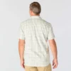 Camisa de cuadros con manguitos cortos y corte holgado «Bozeman» para hombre