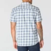Camisa de cuadros con manguitos cortos y corte holgado «Bozeman» para hombre