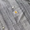 Camisa de cuadros con manguitos cortos y corte holgado «Bozeman» para hombre