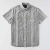 Camisa de cuadros con manguitos cortos y corte holgado «Bozeman» para hombre