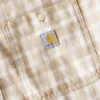 Camisa de cuadros con manguitos cortos y corte holgado «Bozeman» para hombre