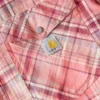 Camisa de cuadros de manguitos cortos de corte holgado Montana Bozeman para hombre