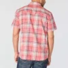 Camisa de cuadros de manguitos cortos de corte holgado Montana Bozeman para hombre